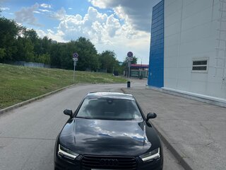 2015 Audi A7 I (4G) Рестайлинг, чёрный, 3500000 рублей, вид 2