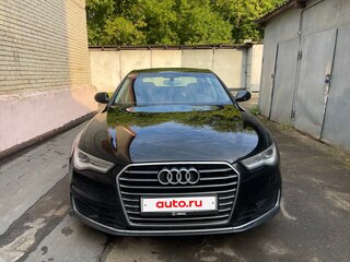 2015 Audi A6 IV (C7) Рестайлинг, чёрный, 1180000 рублей, вид 1