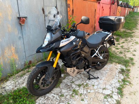 2014 Suzuki V-Strom 1000, чёрный, 840000 рублей, вид 1