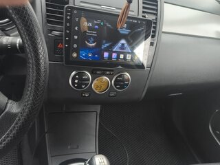 2008 Nissan Tiida I, чёрный, 800000 рублей, вид 4