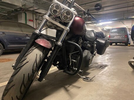 2008 Harley-Davidson Fat Bob, коричневый, 850000 рублей, вид 2