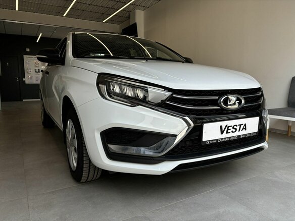 2026 Lada (ВАЗ) Vesta I Рестайлинг (NG), белый - вид 5
