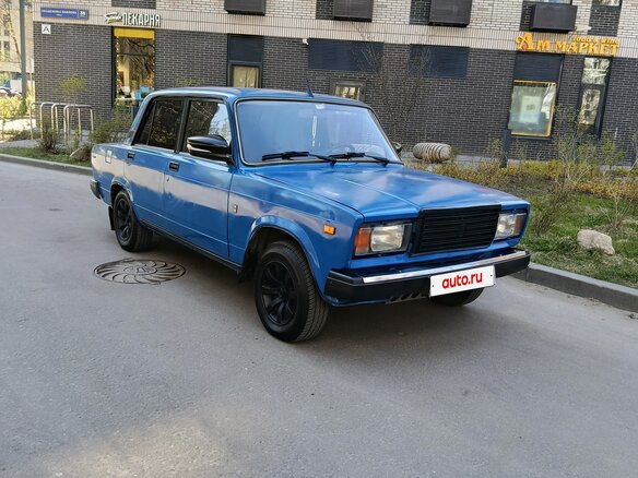 2001 Lada (ВАЗ) 2107, синий, 170000 рублей