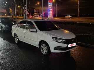 2019 Lada (ВАЗ) Granta I Рестайлинг, белый, 580000 рублей, вид 2