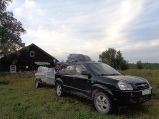 2007 Hyundai Tucson I, зелёный, 900000 рублей, вид 3