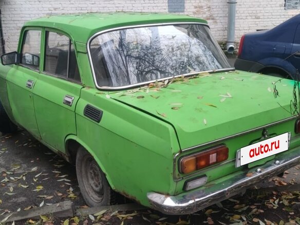 1982 Москвич 2140, зелёный, 125000 рублей - вид 1
