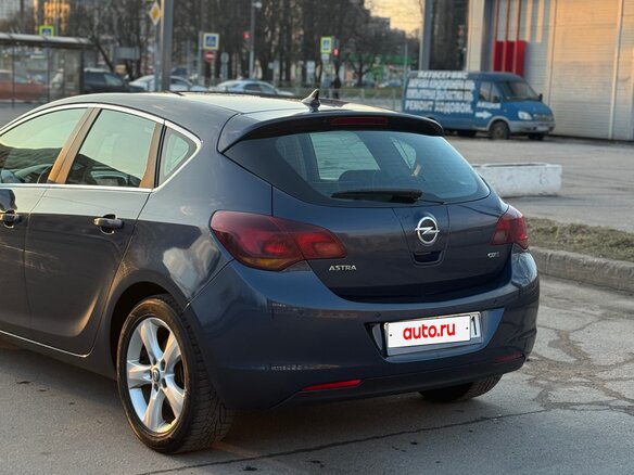 2010 Opel Astra J, синий, 720000 рублей - вид 7