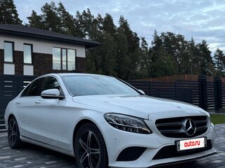 2020 Mercedes-Benz C-Класс 180 IV (W205) Рестайлинг, белый, 3200000 рублей, вид 2