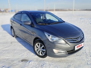 2015 Hyundai Solaris I Рестайлинг, серый, 830000 рублей, вид 1