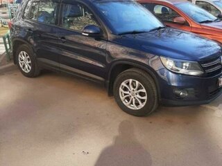 2011 Volkswagen Tiguan I Рестайлинг, синий, 898000 рублей, вид 4