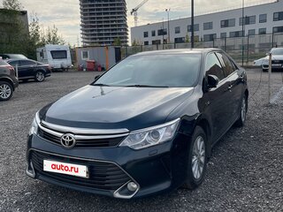 2015 Toyota Camry VII (XV50) Рестайлинг, серый, 2000000 рублей, вид 1