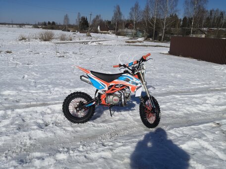 2023 Kayo Basic TT125, белый, 75000 рублей, вид 1