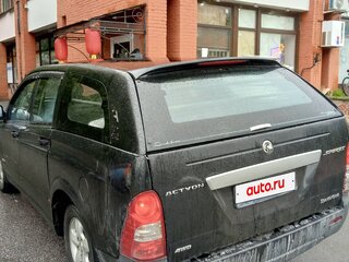 2008 SsangYong Actyon Sports I, чёрный, 550000 рублей, вид 4