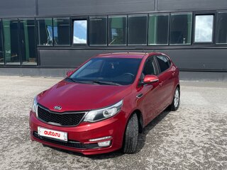 2016 Kia Rio III Рестайлинг, красный, 1150000 рублей, вид 1