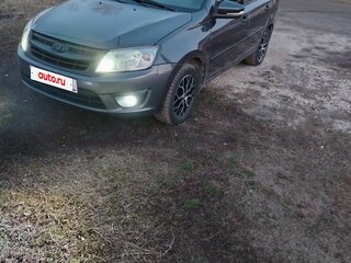 2016 Lada (ВАЗ) Granta I, серебристый, 450000 рублей, вид 1