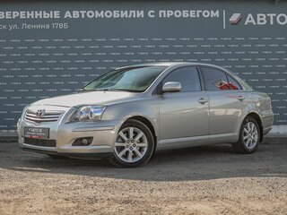 2007 Toyota Avensis II Рестайлинг, серебристый, 749000 рублей, вид 1
