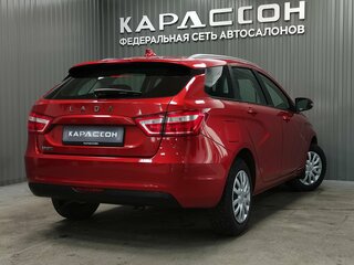 2021 Lada (ВАЗ) Vesta SW I, красный, 1050000 рублей, вид 2