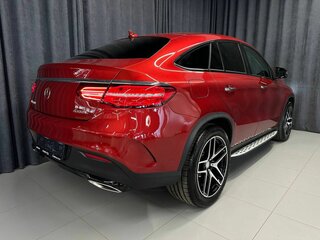 2015 Mercedes-Benz GLE Coupe 400 I (C292), красный, 3599000 рублей, вид 2