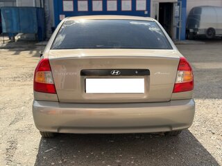 2010 Hyundai Accent ТагАЗ II, бежевый, 359000 рублей, вид 5
