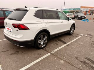 2019 Volkswagen Tiguan Allspace II, белый, 2100000 рублей, вид 5