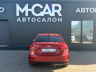 2022 Hyundai Solaris II Рестайлинг, красный, 1470000 рублей, вид 5