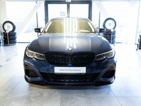 2020 BMW 3 серии 318d VII (G2x), синий, 3247000 рублей - вид 2