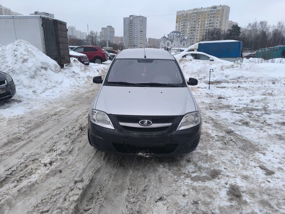 2013 Lada (ВАЗ) Largus I, серый, 550000 рублей