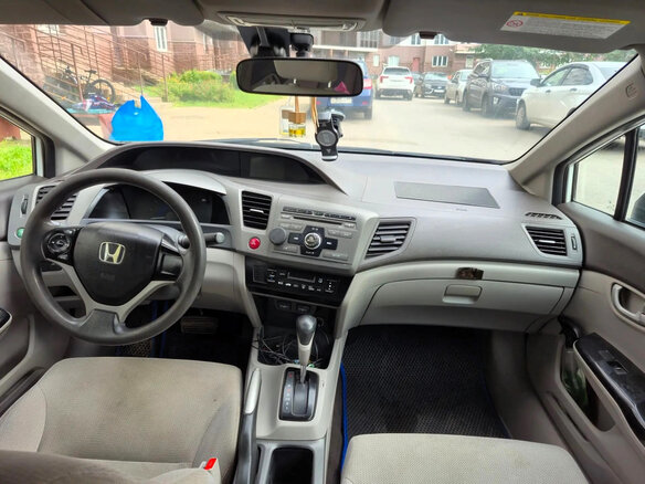 2012 Honda Civic IX, белый, 700000 рублей - вид 6