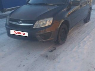 2015 Lada (ВАЗ) Granta I, серебристый, 400000 рублей, вид 3
