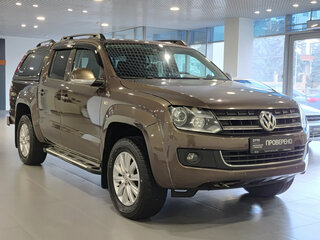 2013 Volkswagen Amarok Double Cab full-time I, коричневый, 1430000 рублей, вид 3