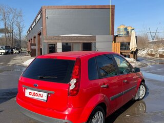 2007 Ford Fiesta Mk5, красный, 424000 рублей, вид 4
