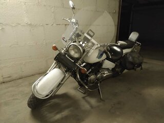 2001 Yamaha XVS650 Drag Star, белый, 430000 рублей, вид 1