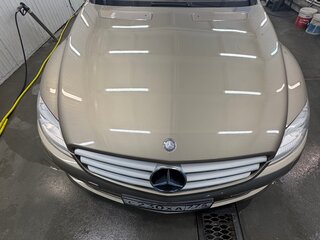 2008 Mercedes-Benz CL-Класс 550 III (C216), бежевый, 2900000 рублей, вид 1