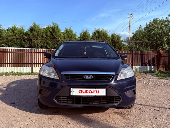 2011 Ford Focus II Рестайлинг, синий, 670000 рублей - вид 1