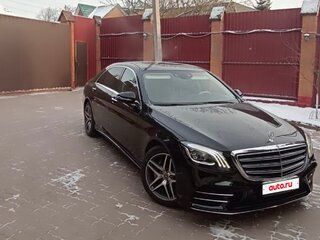2019 Mercedes-Benz S-Класс 350 d Long VI (W222, C217) Рестайлинг, чёрный, 8500000 рублей, вид 5