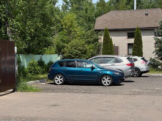 2007 Mazda 3 I (BK) Рестайлинг, синий, 500000 рублей, вид 4