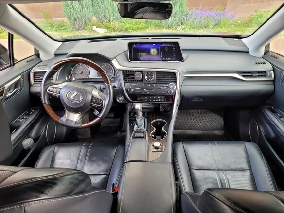 2019 Lexus RX 350 IV, чёрный, 4600000 рублей - вид 7