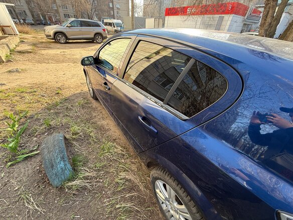 2008 Opel Astra H Рестайлинг, синий, 260000 рублей - вид 10