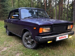 2005 Lada (ВАЗ) 2107, фиолетовый, 90000 рублей, вид 1