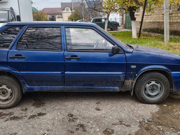 2005 Lada (ВАЗ) 2114, синий, 90000 рублей - вид 3