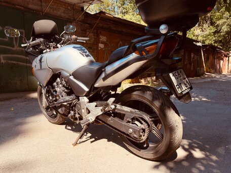 2004 Honda CBF 600, серебристый, 340000 рублей, вид 3