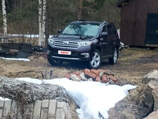 2013 Toyota Highlander II (XU40) Рестайлинг, пурпурный, 2200000 рублей, вид 4