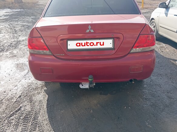 2006 Mitsubishi Lancer IX Рестайлинг, красный, 215000 рублей - вид 3