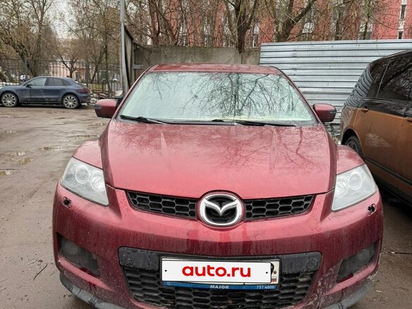 2008 Mazda CX-7 I, красный, 750000 рублей
