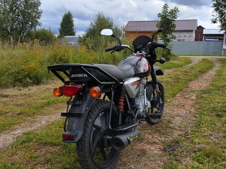 2023 Bajaj Boxer BM 125, чёрный, 100000 рублей, вид 2