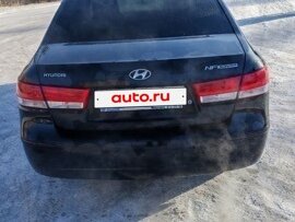 2008 Hyundai Sonata V (NF) Рестайлинг, чёрный, 600000 рублей - вид 5