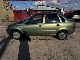 2008 Lada (ВАЗ) Kalina I, зелёный, 300000 рублей, вид 4