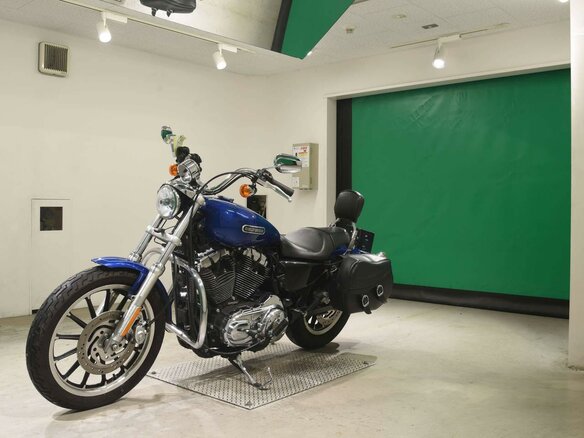 2009 Harley-Davidson Sportster 1200, синий, 747000 рублей - вид 3