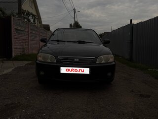 2007 Kia Spectra I Рестайлинг 2, чёрный, 300000 рублей, вид 1