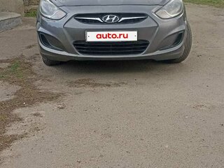 2012 Hyundai Solaris I, серый, 600000 рублей, вид 2